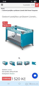 Cestovní postýlka LIONELO - 11