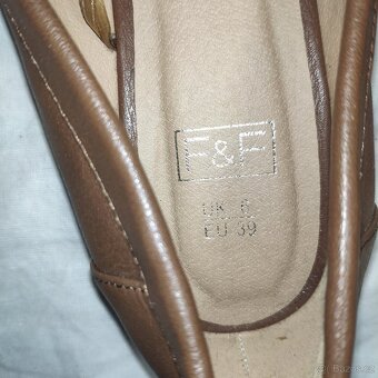 ❗❗ F&F, VELIKOST 39,  HNĚDÉ DÁMSKÉ BALERÍNY❗❗ - 11