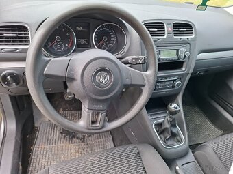 VW Golf VI 1.4i 59 kw Klima Model 2009.Nová Stk - 11