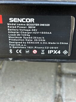 Elektrokoloběžka SEBCOR ONE S20 - 11