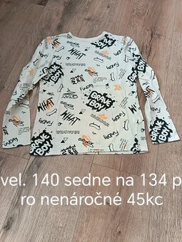 Nabízím chlapecké oblečení po synovi vel. 128/140 - 11