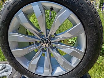 Originál ALU kola VW T-Roc R17 + zimní pneu - 11