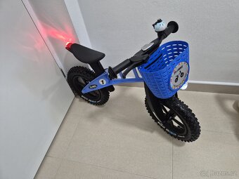 Odrážedlo FirstBike Fat modré, jako nové, záruka do 24.2.27 - 11