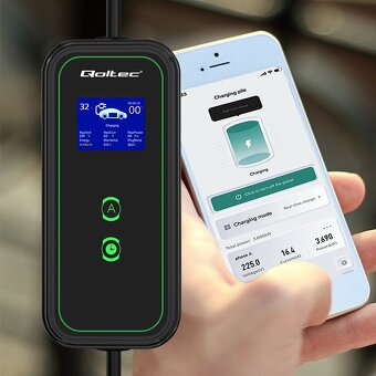 Mobilní nabíječka pro elektromobily Qoltec - 11