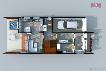 Prodej rodinného domu, 232 m², Blíževedly - 11