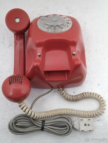Retro telefon Tesla 3FP12044 - 1979 - ČSSR - 11