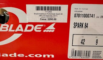 Kolečkové brusle Rollerblade Spark 84, vel. 42 + chrániče - 11