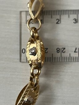 Zlato/ zlatý řetěz Versace 585/1000 - 11