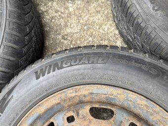 Zimní sada Škoda Fabia - 185/60/14 - 5x100 - vzorek 6mm - 11