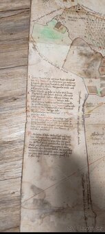 Stará barokní mapa 1785 - 11