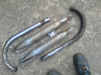 Jawa 250/350 Kývačka ND-podsedl.plechy s chobotem,kryty refl - 11