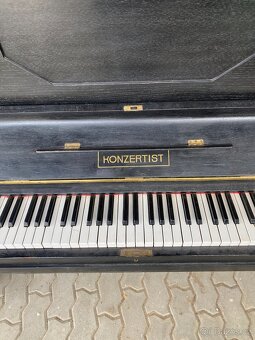 piano staré piano klavír - 11