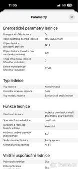 Lednice Siguro BF-J140W Arctic - 11