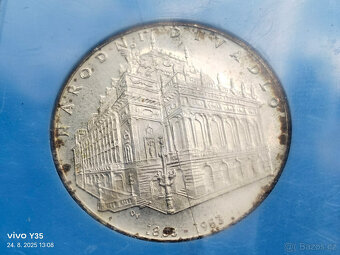 7x PROOF stříbrná pamětní mince Československo - 11