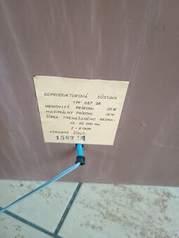 Sestava Tesla 813 A + repro a prospekty - 11