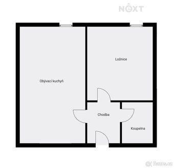 Prodej byt 2+kk, 40㎡ - 11