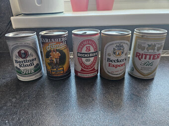 Staré plechovky od PIV, COLA,PEPSI - 11