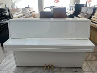 Bílé akustické pianino Yamaha se zárukou 5 let, doprava - 11