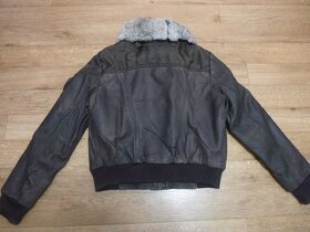 Nová dámská dívčí kožená bunda - 11