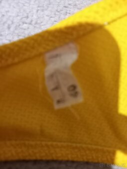 Dámské bikiny plavky 38 B modré, zelené, žluté - 11