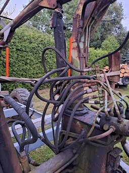 Vyvazecka dřeva hydraulická ruka unhz500 - 11