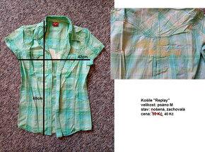 Dámské oblečení (trička,tílka,topy,košile) a pyžama - sleva - 11