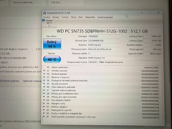 ASUS ROG Zephyrus G15 15,6" IPS 4K R7 16G 512G RTX 3070 Ti - 11