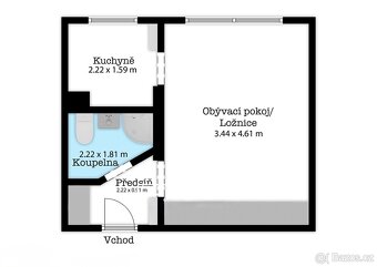 OV Byt 1+1 31m2 Angelovova, Praha 4 - Modřany - 11