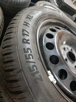 215/55r17 zánovní zimní sady - 11