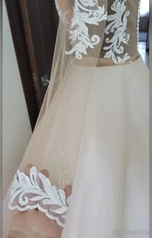 C.01 Svatební saty z vlečkou vyprodej - 11