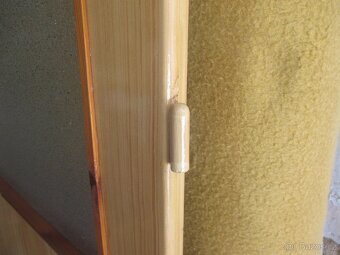 3x starší dveře-2x80P,proskl.1x90P.proskl."fládrované,pěkné - 11