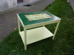 Stolek - masiv 75 x 50 cm, výška 60 cm - 11