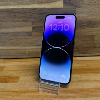 IPhone 14 Pro 256GB, fialový, 100% baterie, eSIM (záruka) - 11
