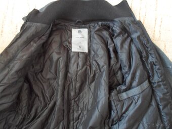 Šedý pánský kabát bunda - S - 11