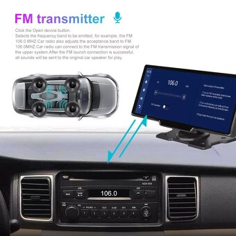 Autorádio s CarPlay / Android Auto / Bluetooth / FM – 2K - 11