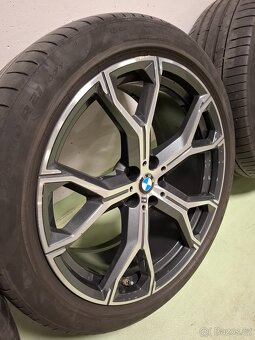 Originál letní sada 21" BMW G05, X5, X6 style 741M - 11