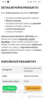 Krbová kamna Litinová- SLEVA - 11