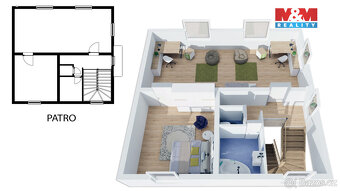 Prodej rodinného domu s dvougaráží v Ústí n/L ,ul. Škrétova - 11