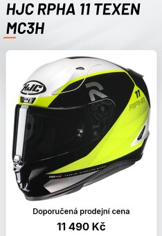 HJC RPHA 11 integrální helma přilba "M" - 11