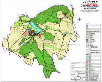 Prodej pozemku k bydlení, 3403 m², Počaply - 11