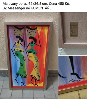 Staré obrazy .Ceny a rozměry u fotografie. - 11
