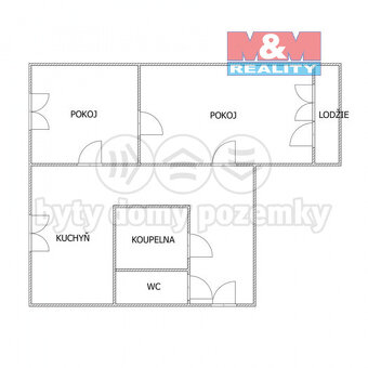 Prodej bytu 2+1, 57 m², Ostrava, ul. náměstí Družby - 11