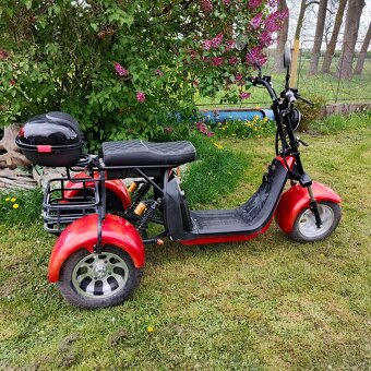 Elektrická tříkolka Leramotors Scooters 1000W - 11
