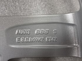 originál alu AUDI Sport - RS3 BBS 8x19" 5x112 ET42 R19 - 11