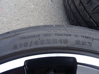 Alu disky origo Volkswagen, 18", 5x112, ET 48, letní sada - 11