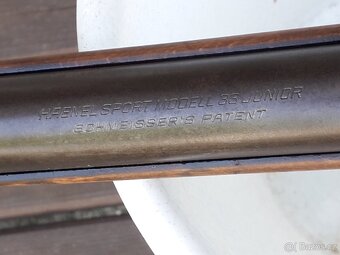 Vzduchovka Haenel Sport Modell 33 Junior Schmeisser Patent - 11