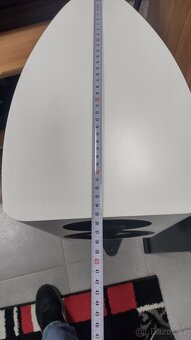 Biele reproduktory + stojany a reprokábel - 11