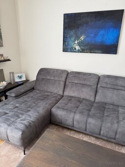 Prodám sedací soupravu s elektrickým výsuvem - 11