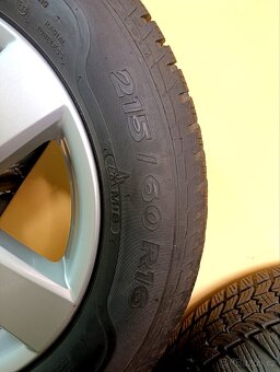 Alu kola orig. ŠKODA Yeti - zimní (Zánovní) - 11