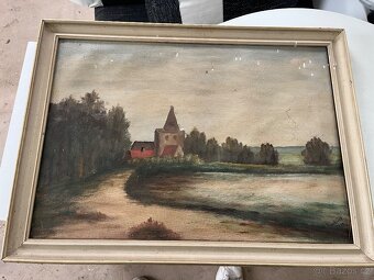 Starožitné obrazy originály - 11